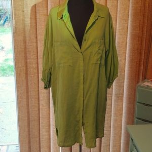 Y f b porter shirt dress